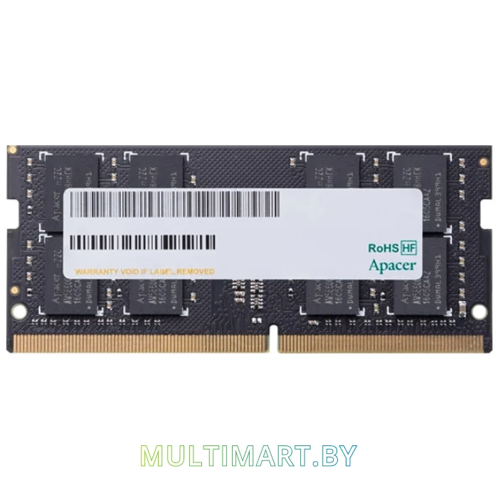 Оперативная память Apacer 4GB DDR4 SODIMM PC4-21300 (AS04GGB26CQTBGH)